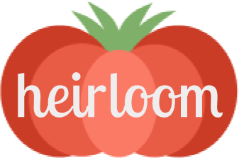 Heirloom logo with text